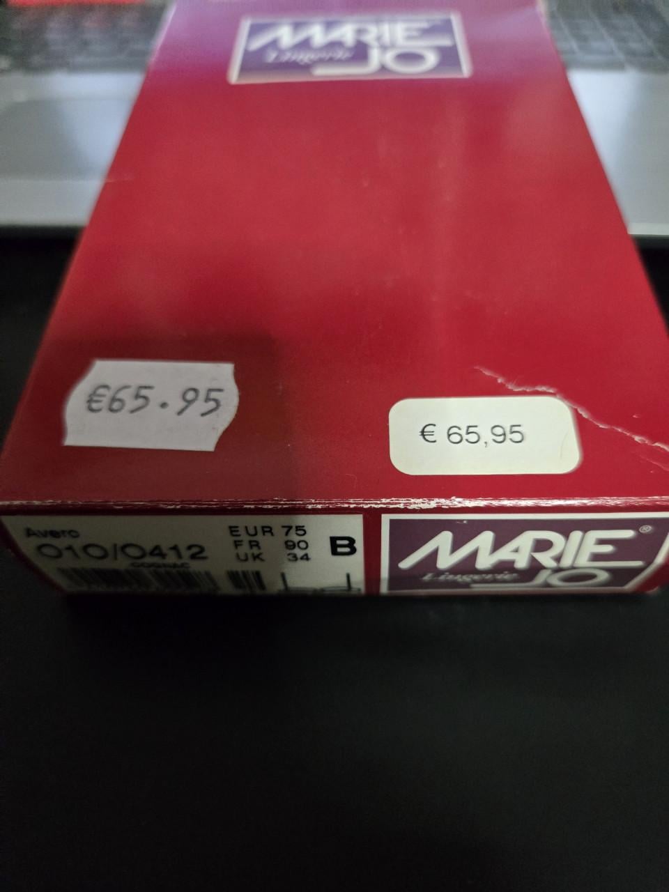 Beugel-bh Marie Jo Avero  Nieuw in originele verpakking Maat eu 75B