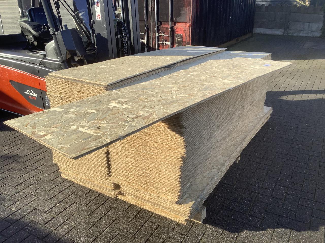 OSB 3 12mm 0,59x2,44 Rondom mes en groef