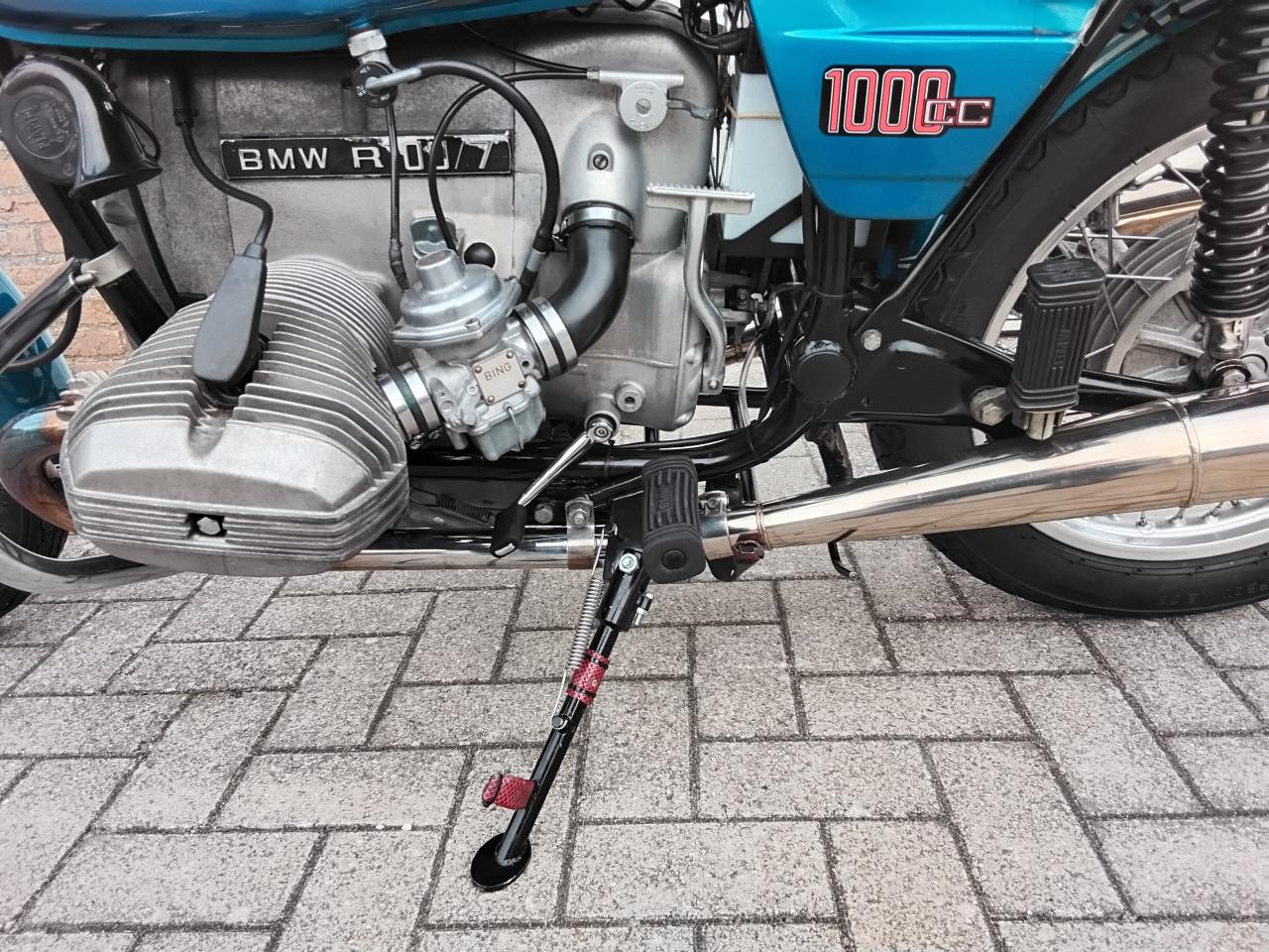BMW  R 100/7 blauwe motorfiets