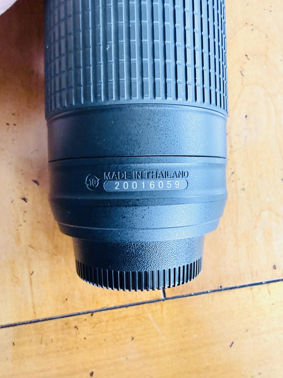Nikon zoomlens: Nikkor AF-P DX 70-300mm f/4.5-6.3G ED VR