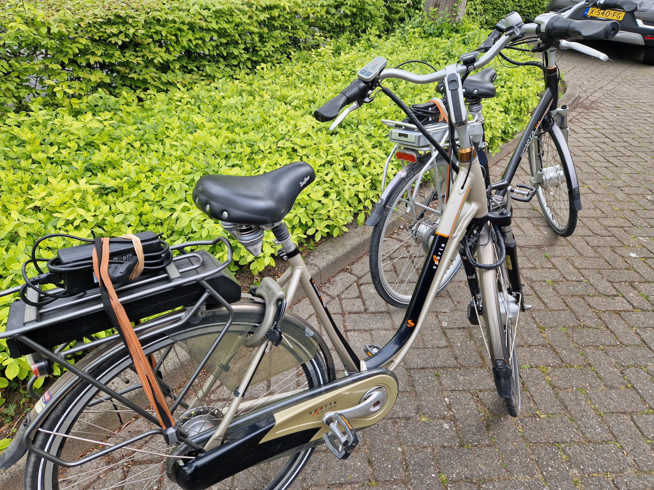 2x Sparta elektrische fiets