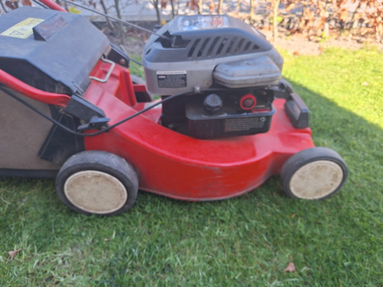 SABO Quattro 40 grasmaaier op benzine.