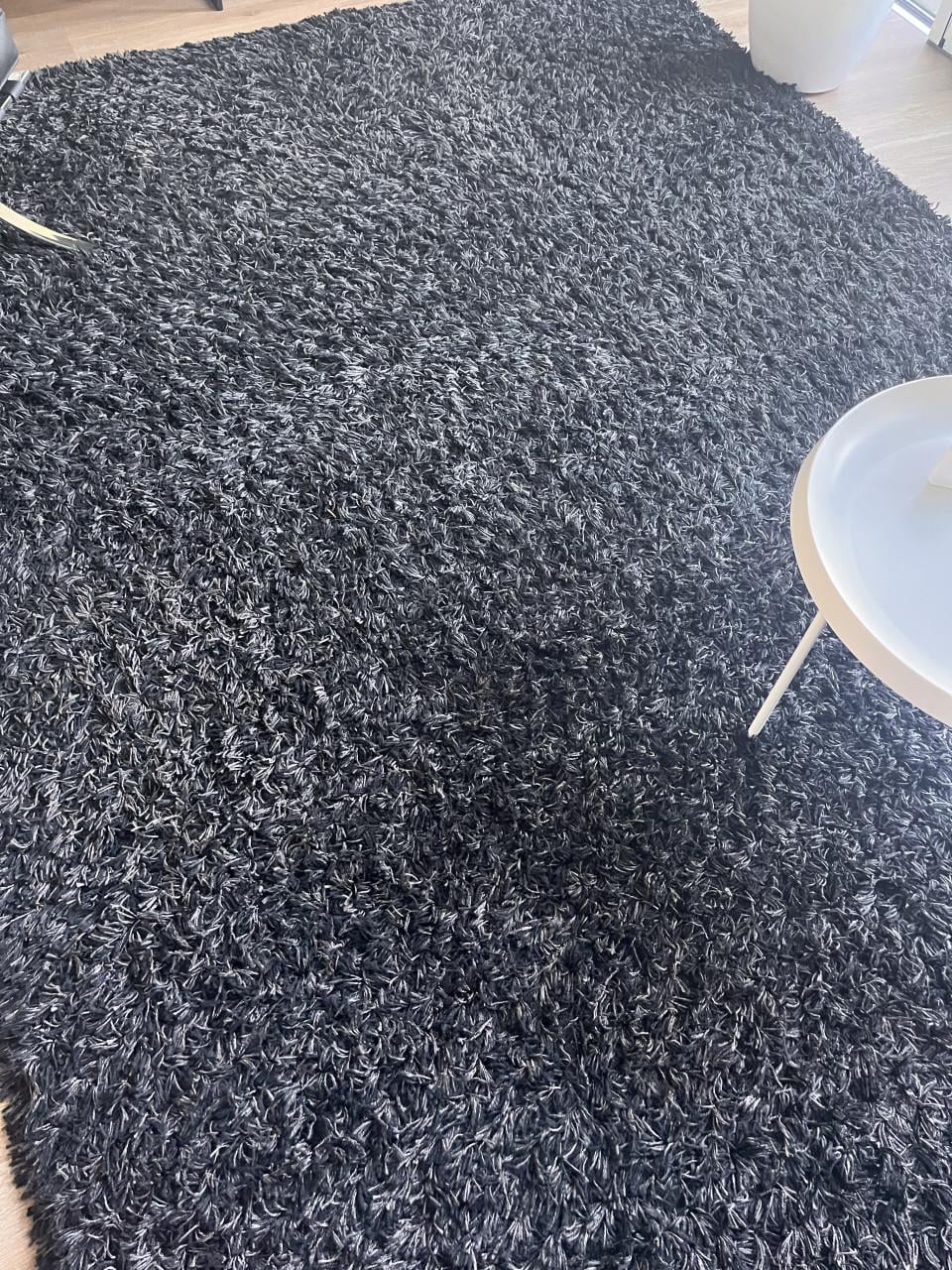Anthraciet vloerkleed