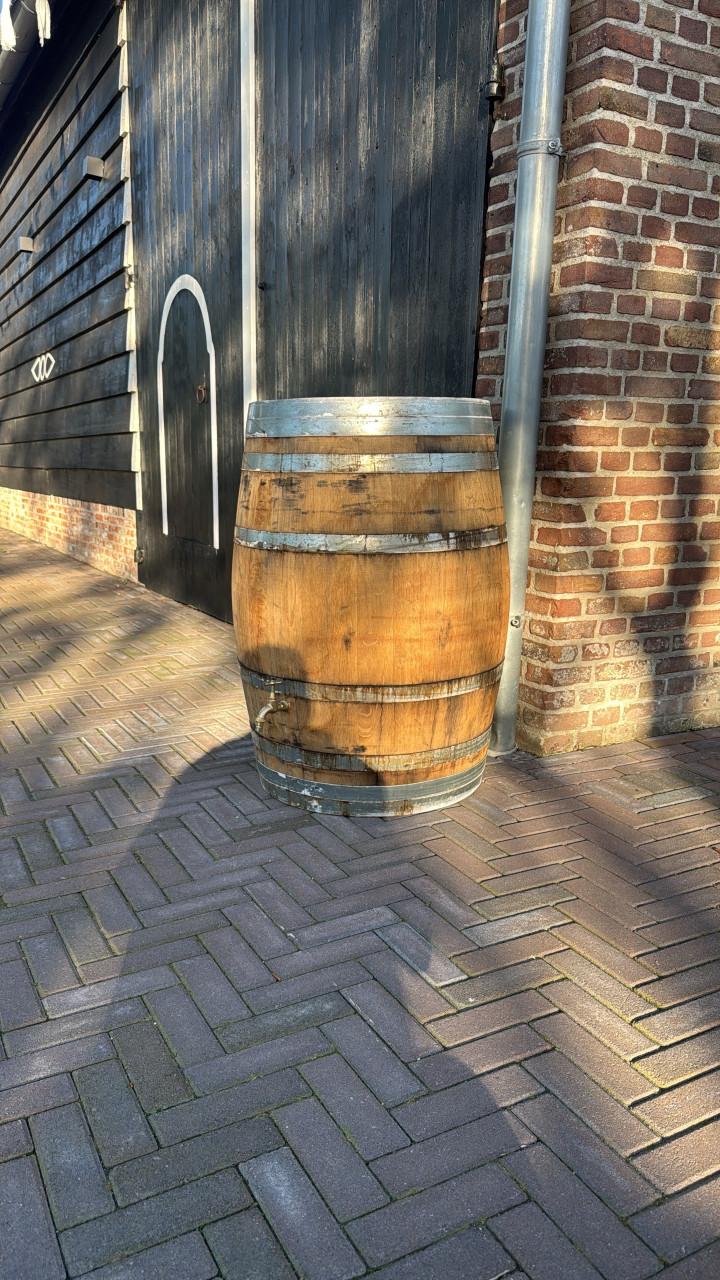 Te koop eiken houten regenton wijnvat