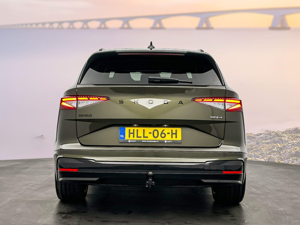 Skoda Enyaq Iv sportline elektromotor 210 kw / 286 pk suv elektri