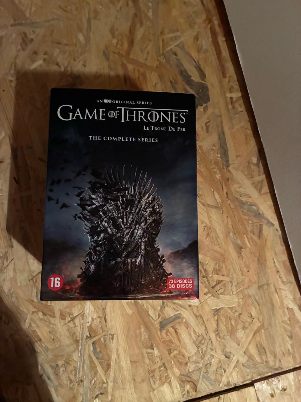Dvd’s van Game of Thrones