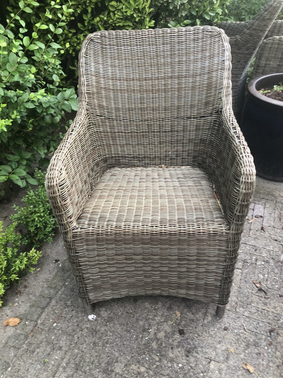Tuintafel met 6 stoelen