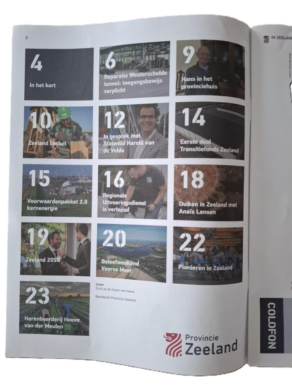 In Zeeland - magazine
