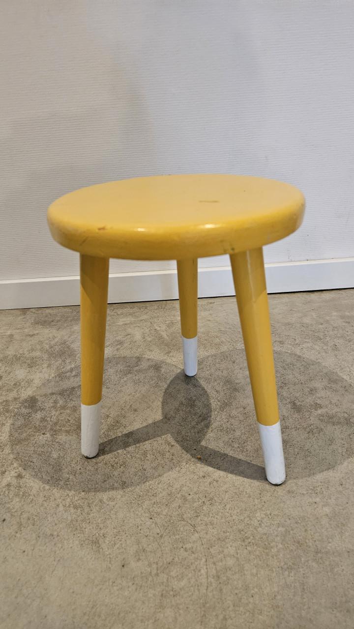 Houten (sier) krukje kinderkamer
