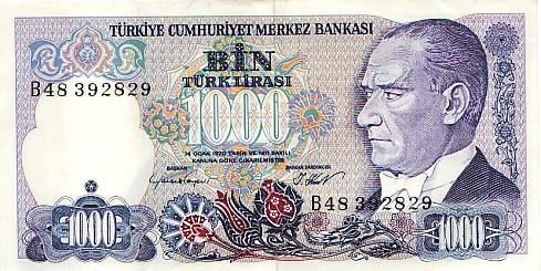 Biljetten Turkije Gebruikt & UNC