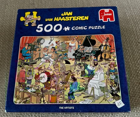 Jan van Haasteren The Artists 500 stukjes