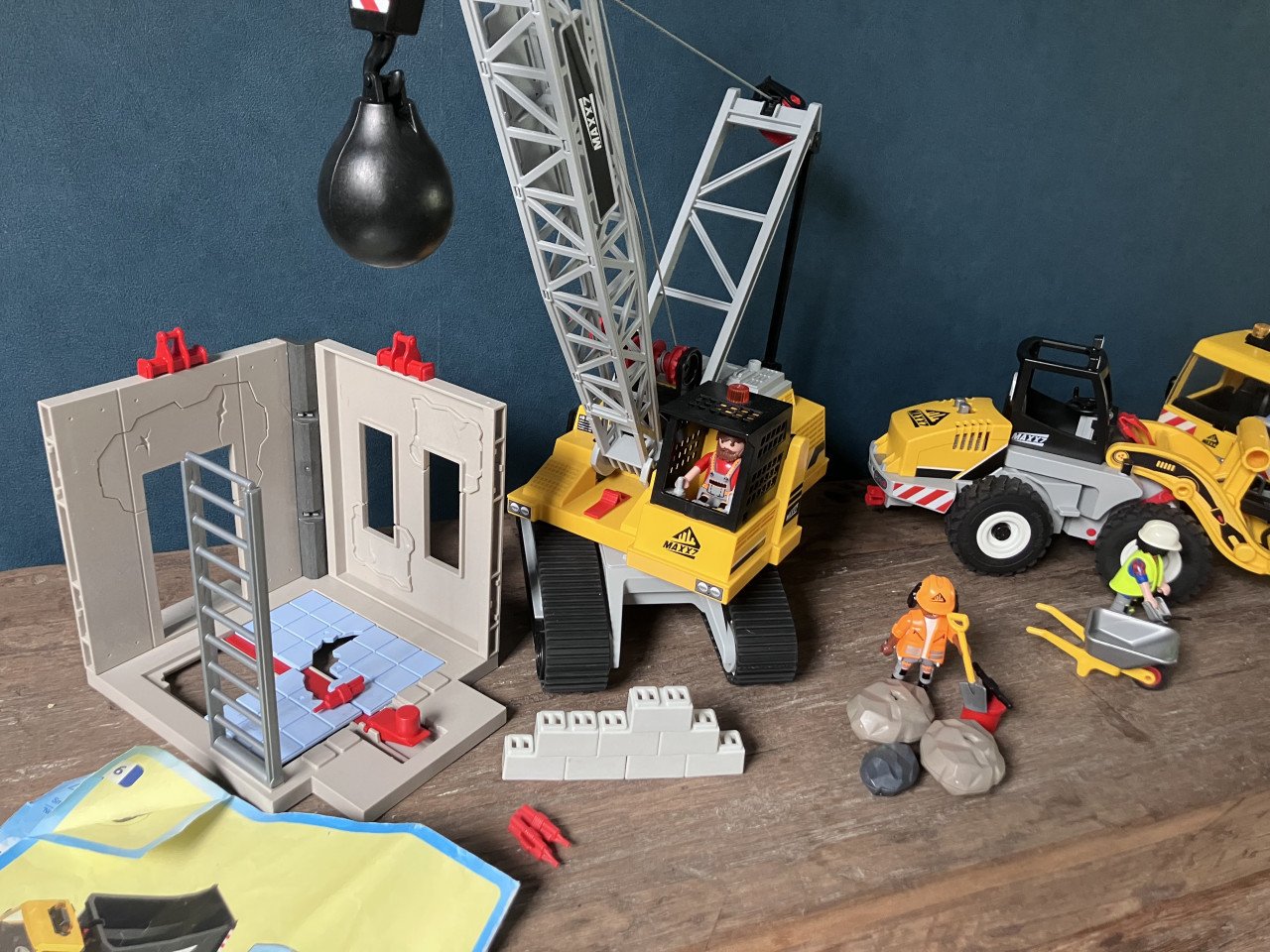 Playmobil bouwplaats