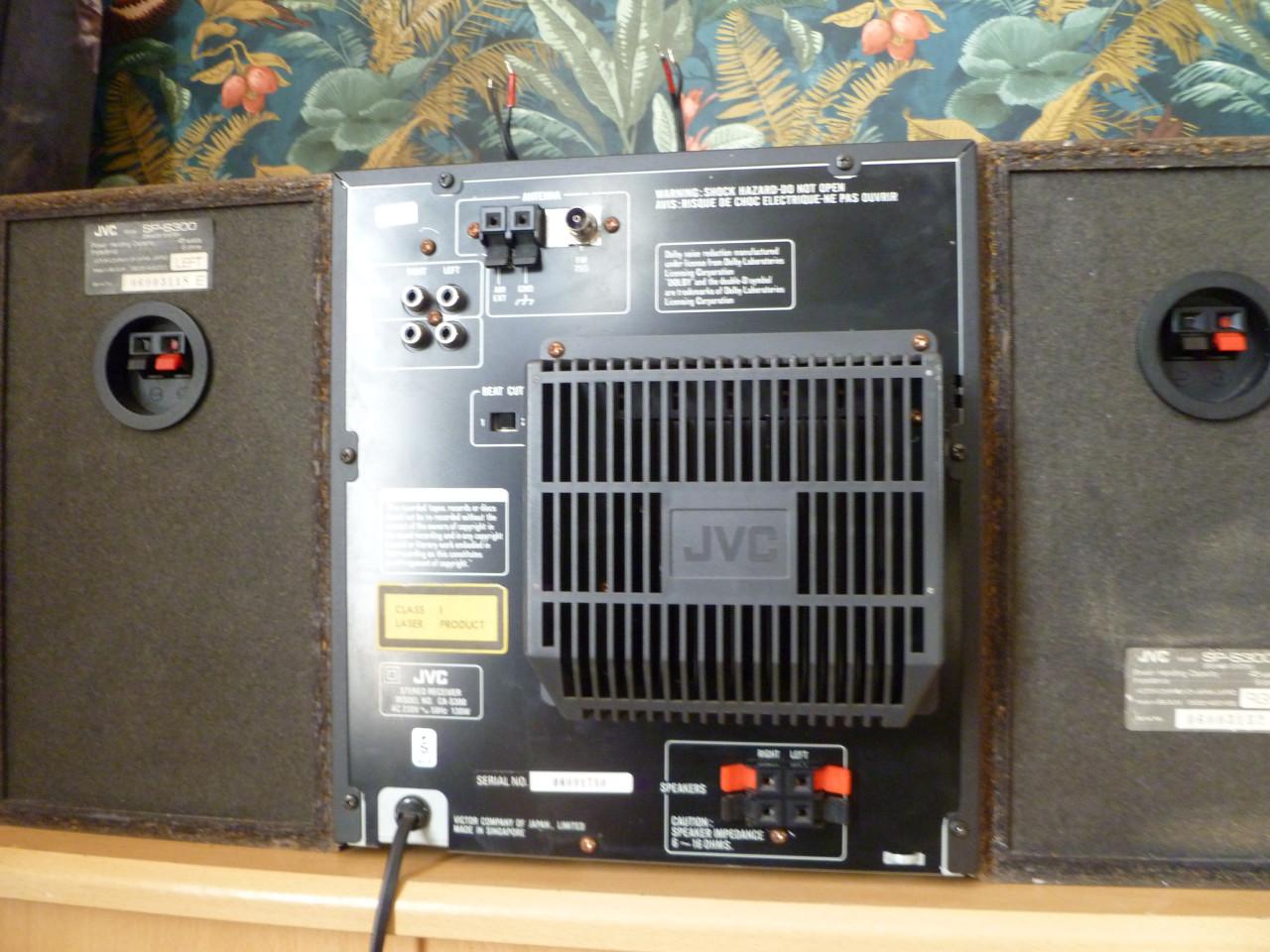 Jvc stereo,set