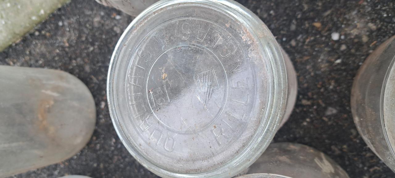 10 weckpotten met deksel