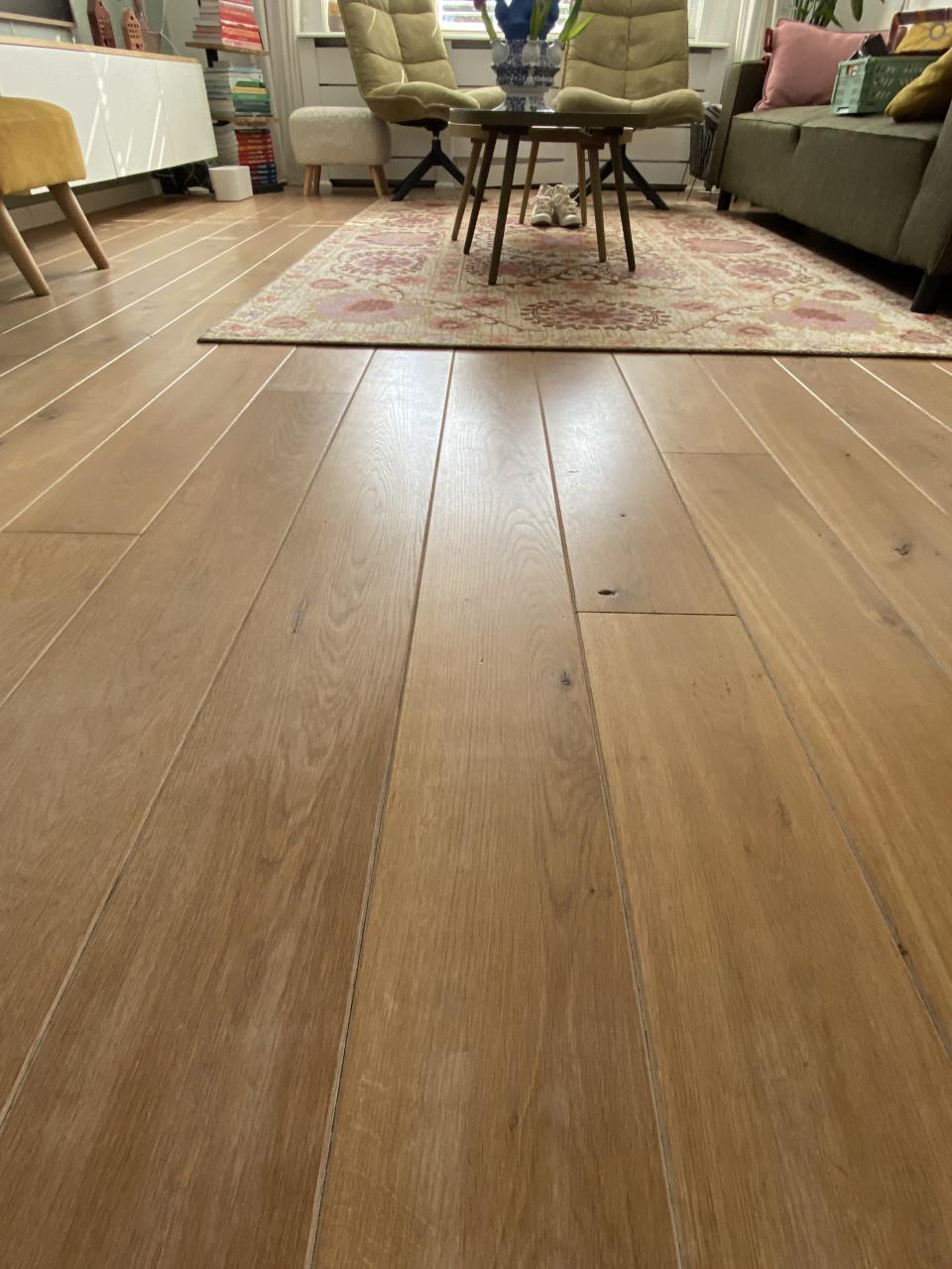 Eiken vloer