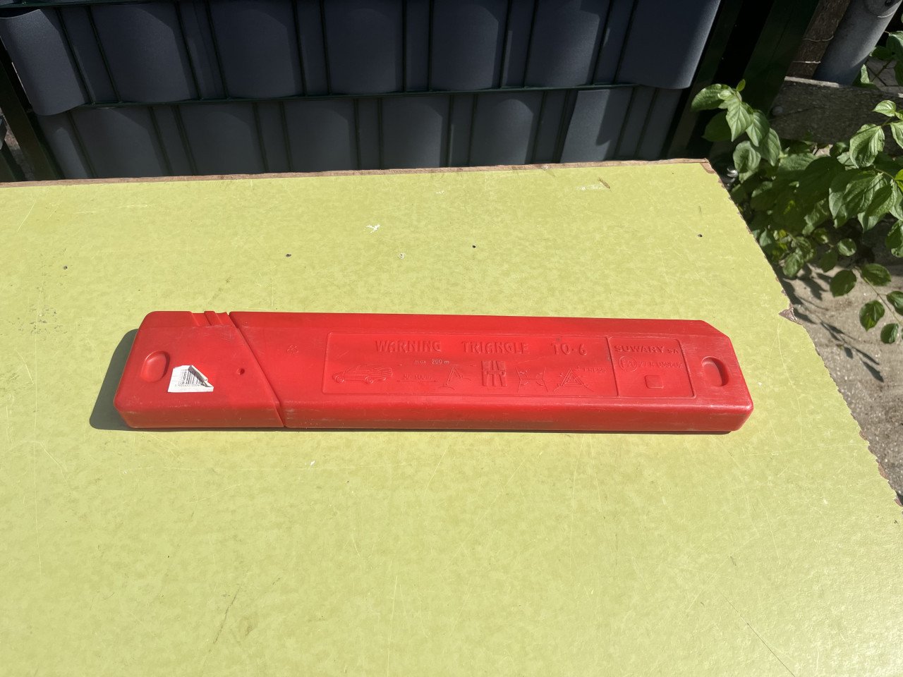 Gevaardriehoek 40x40 Sawary