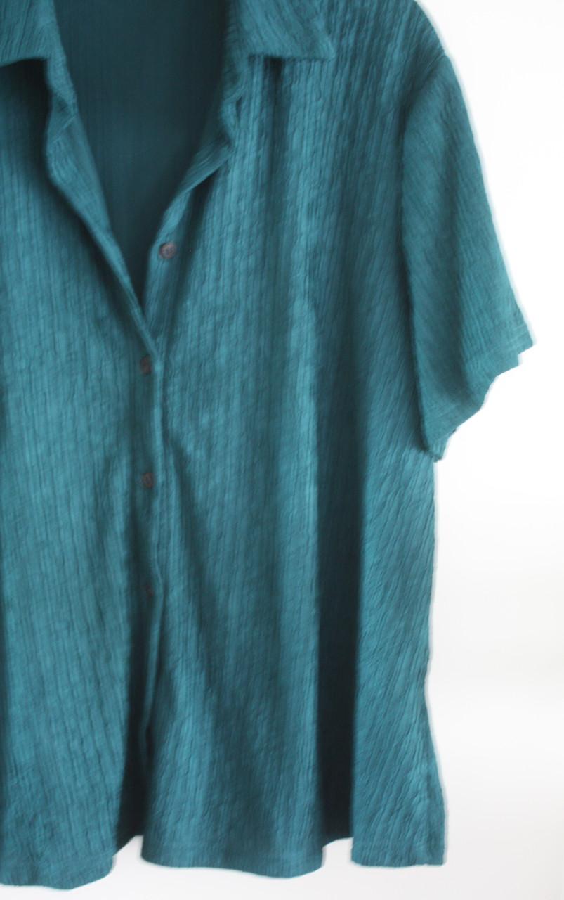 Donker groene  blouse maat 2xl