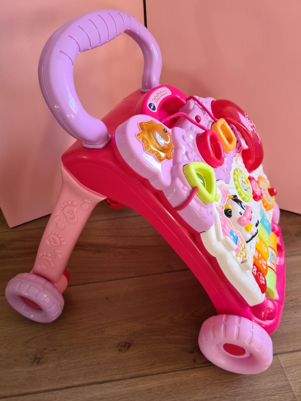 VTech Baby Walker loopwagen, interactief activiteitenpaneel