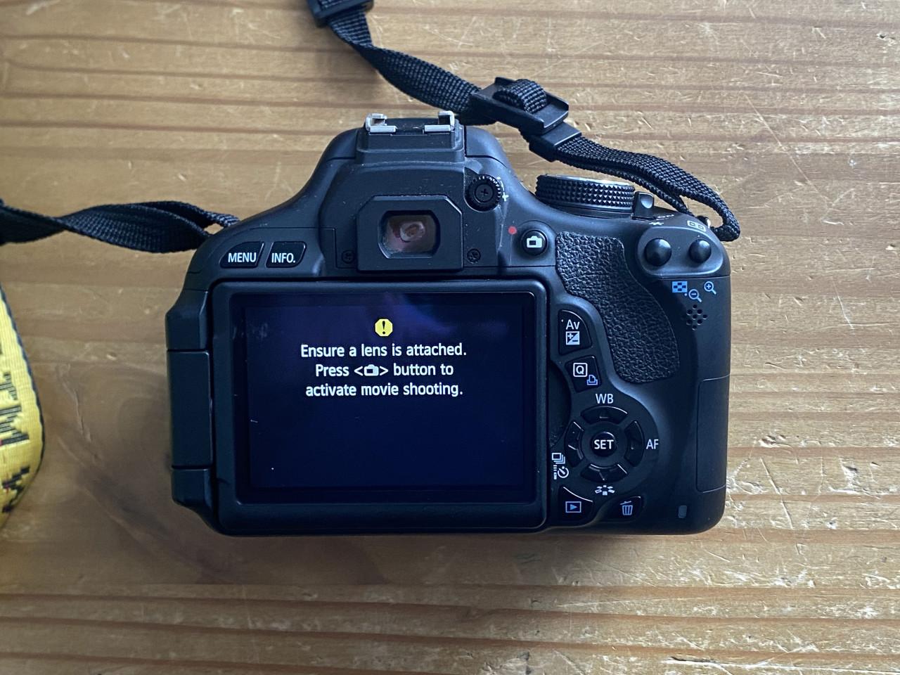 Canon EOS 600D set incl. 3 lenzen, tas en meer
