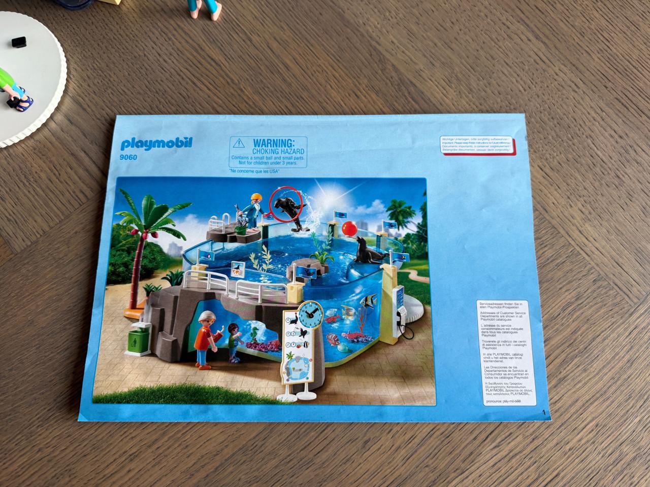 Playmobil 9060 Zeehondenbassin met waterfunctie