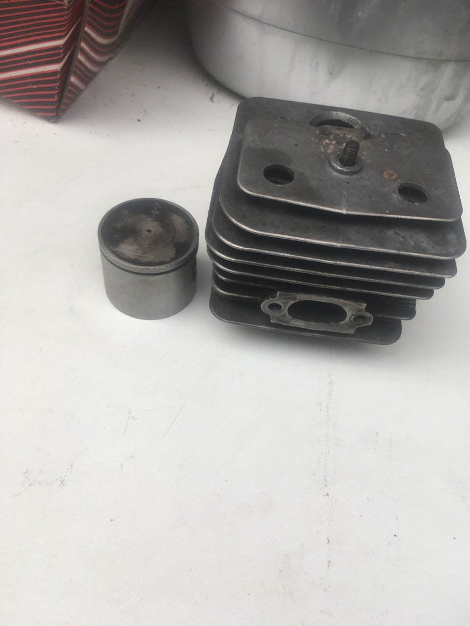 Originele zuiger en cilinder husqvarna 44