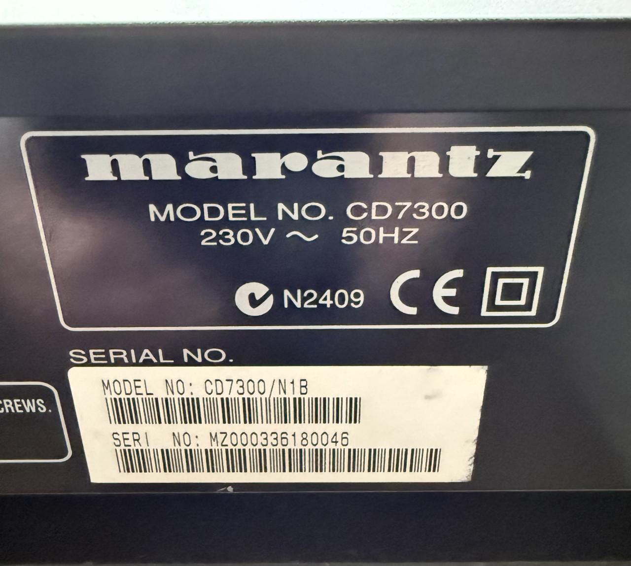 MARANTZ CD7300 CD-SPELER PLAYER