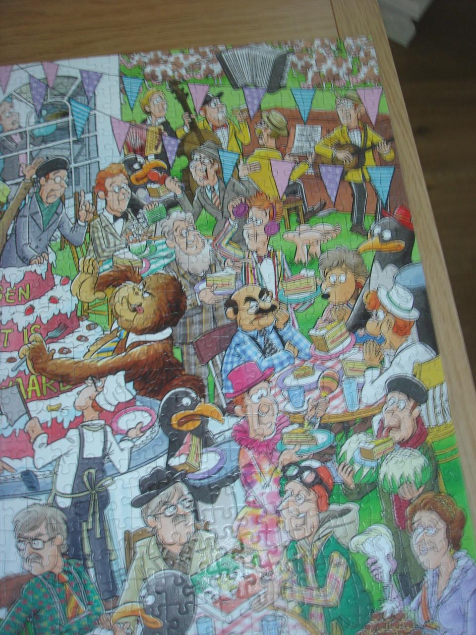 Te koop Complete Grappige puzzel Feest mee met Andre 1000 stukjes