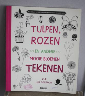 Tulpen. rozen en ander mooie bloemen tekenen Lisa congdon