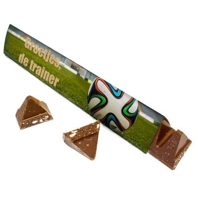 Voetbal trainer bedanken