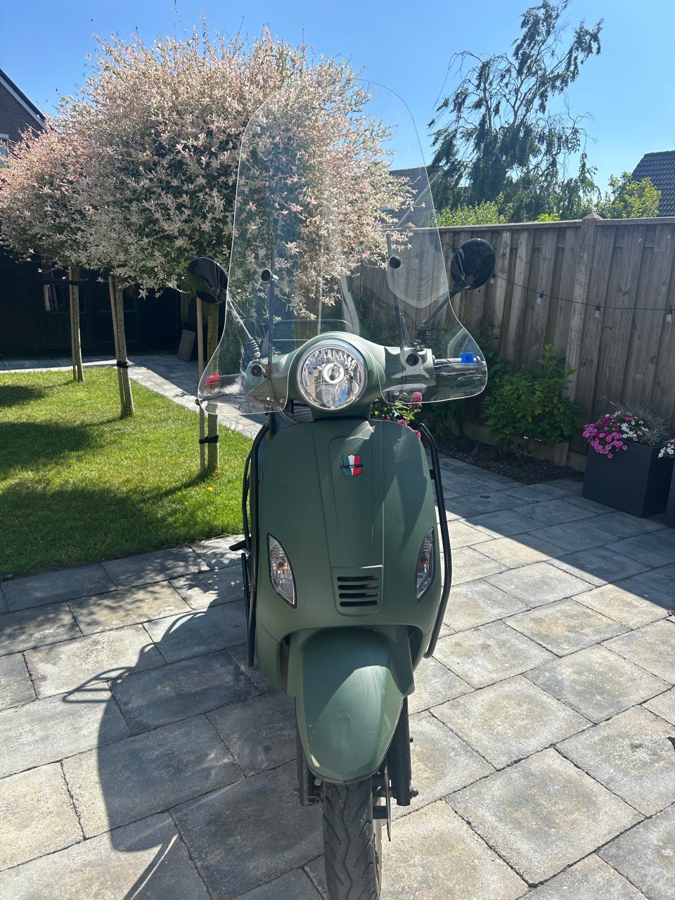 GTS toscana pure scooter mat groen