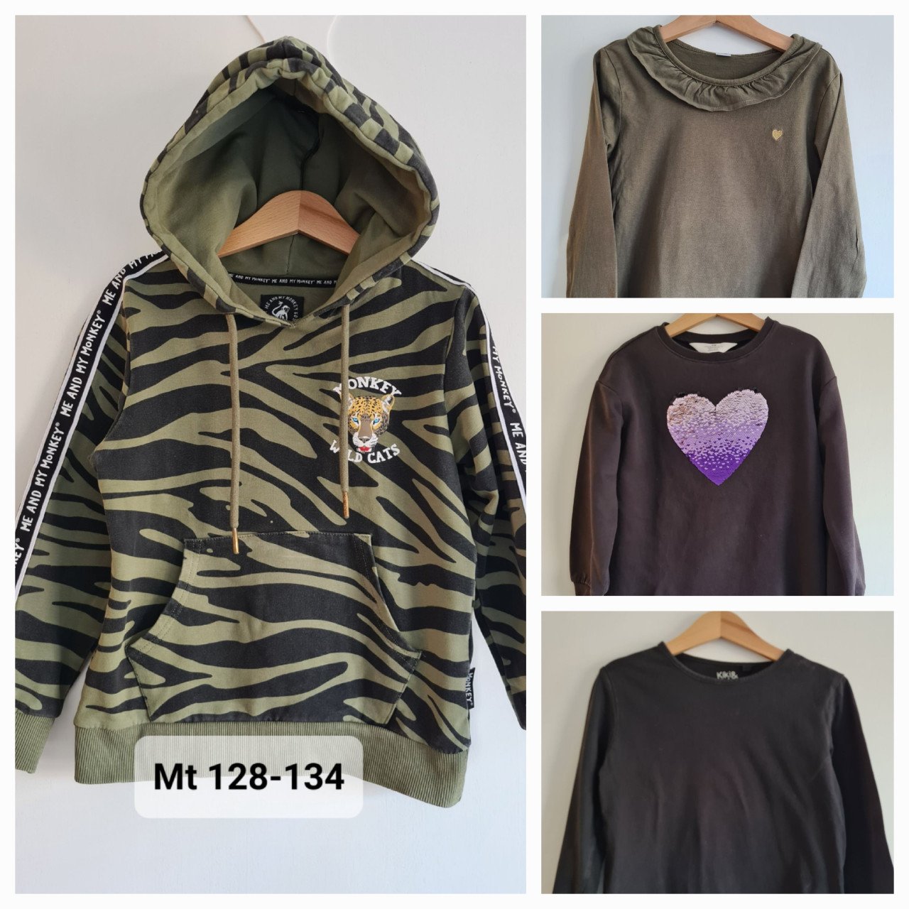 Kledingpakket meisje 18 stuks  Mt 116 - 128