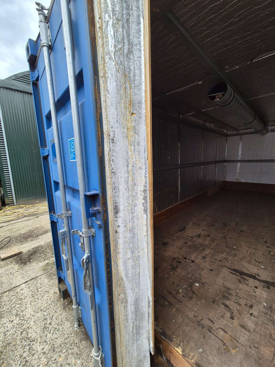 Geïsoleerde 20ft opslagcontainer / bouwcontainer / container