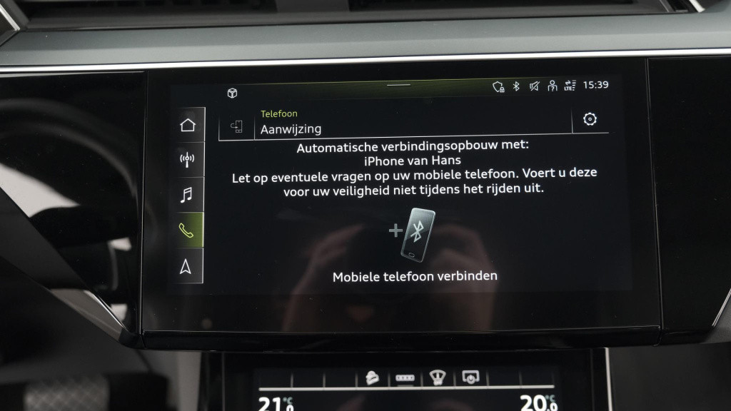 Audi E-tron sportback 55 quattro s edition 95 kwh 408 pk| head-up display |