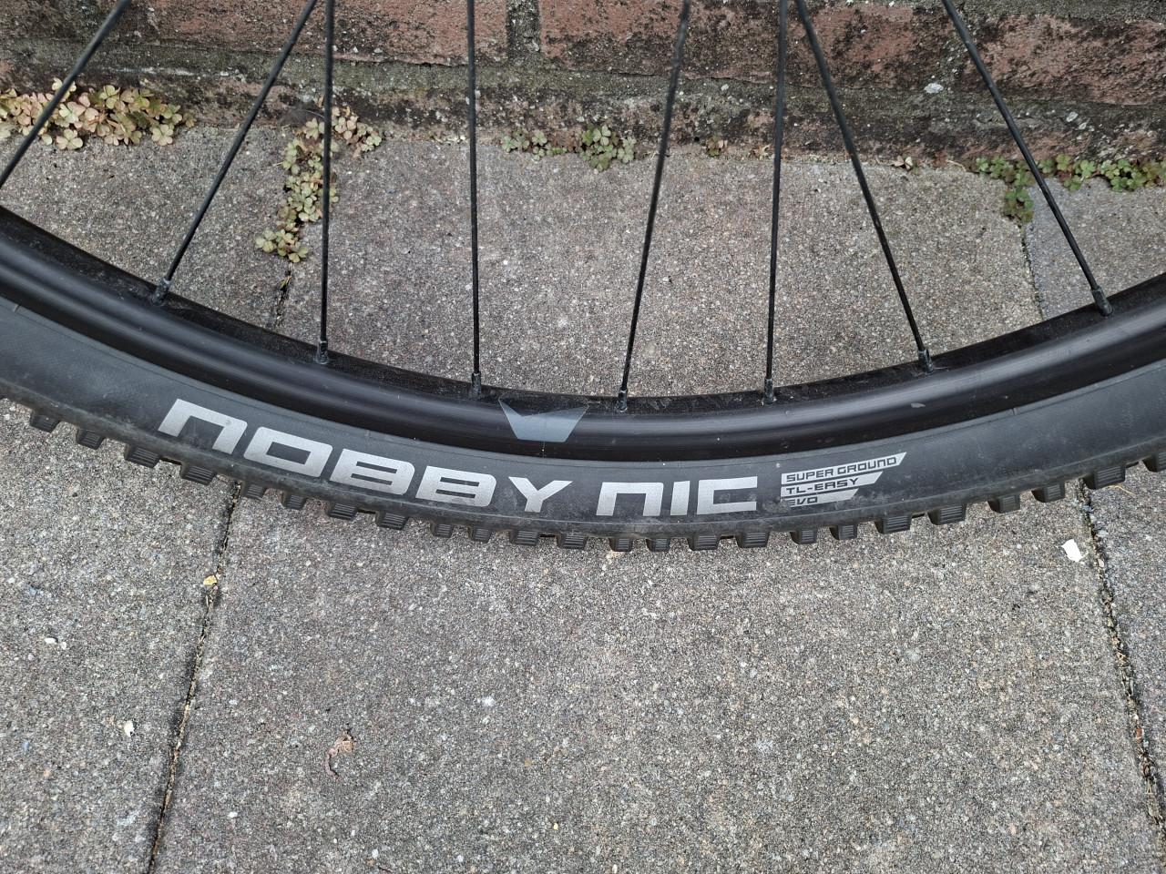 Mountainbike wielset boost