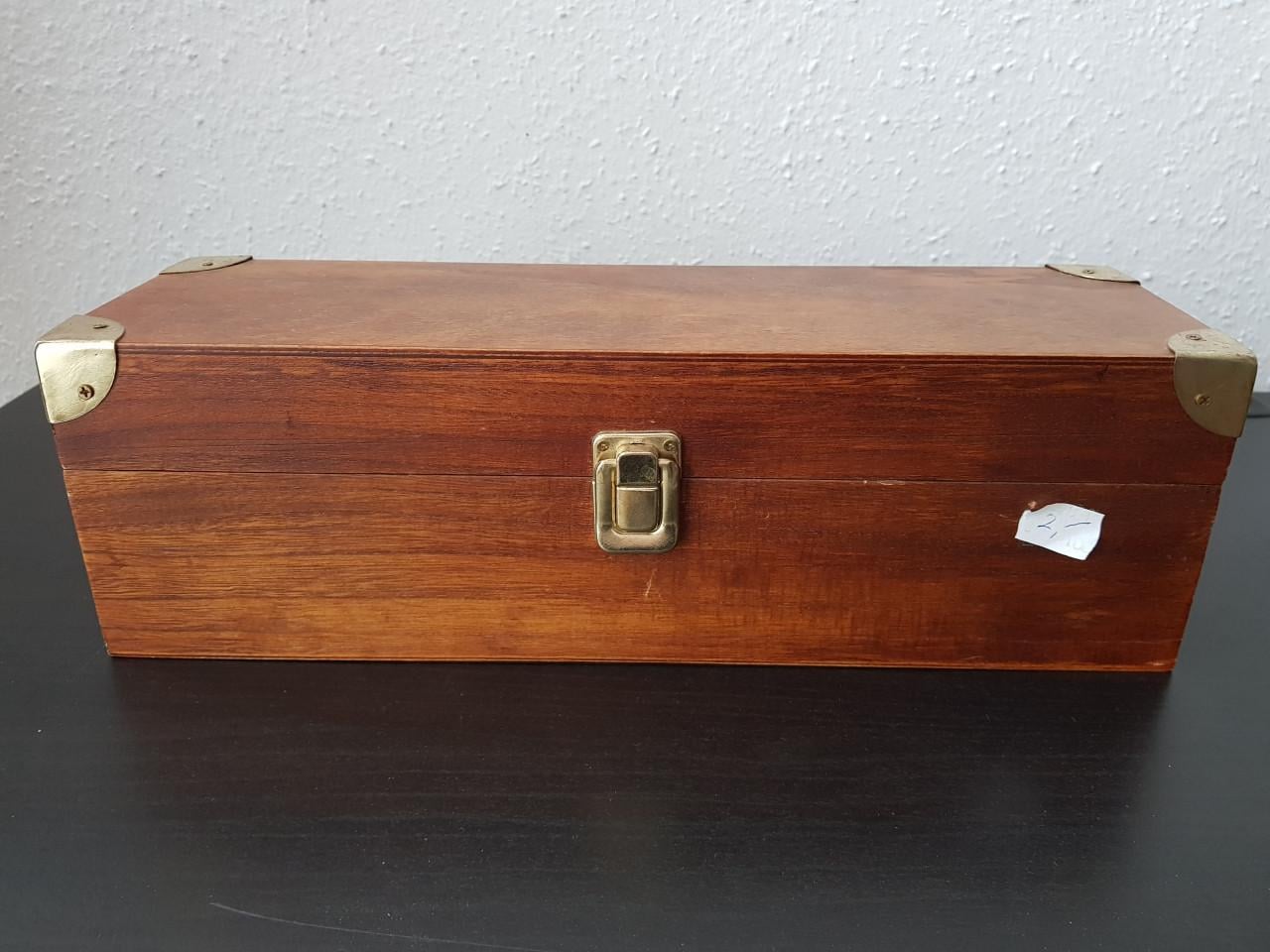 Houten kistje 35,5 x 11 cm