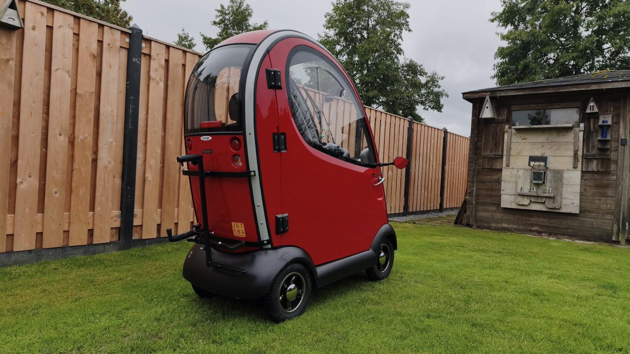 Scootmobiel Napoleon en rollator