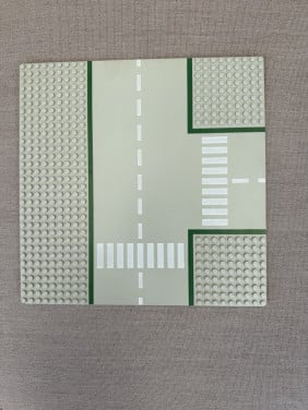 Lego wegenplaten T kruising 3x