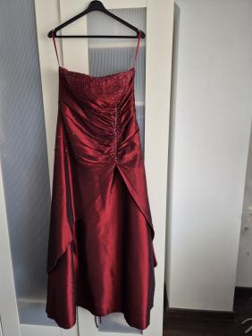 Galajurk rood strapless