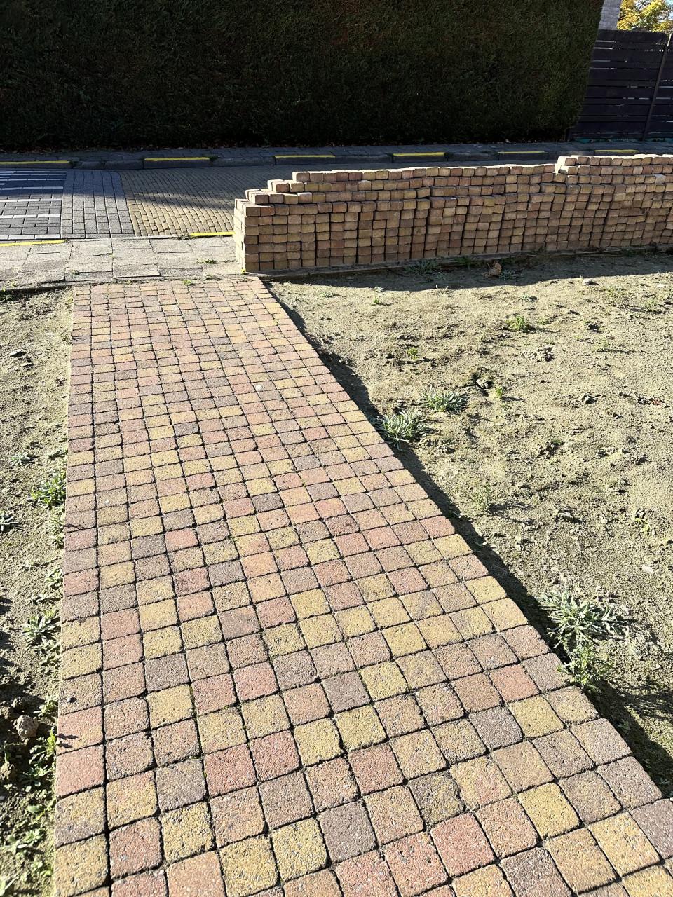 Gratis klinkers 10x10 cm