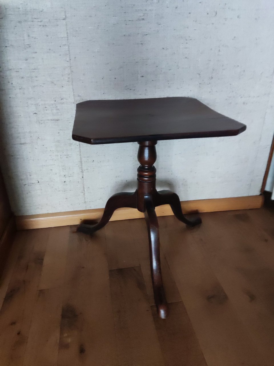 Massief teakhouten plantentafeltje / bijzettafel