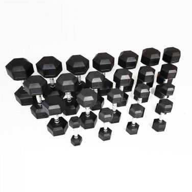 Dumbell set. 1 t/m 10 kg PT essentials