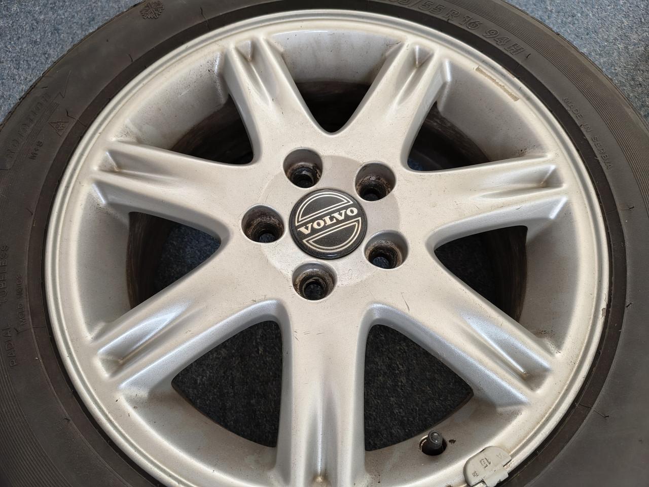 Volvo 16” velgen + winterbanden (7mm) | 5x108 | S60/V70
