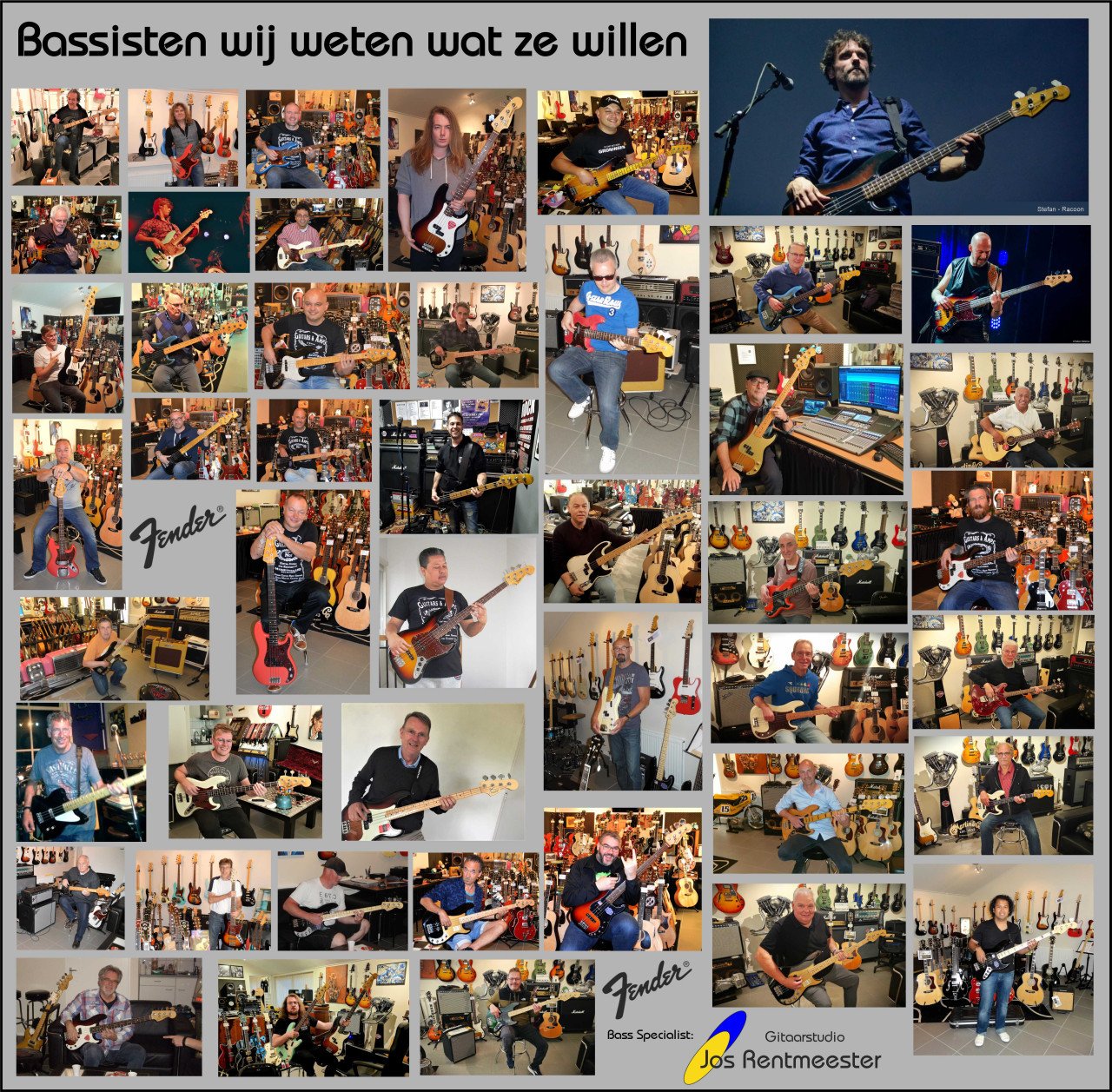 Gitaren, Bassen en Versterkers