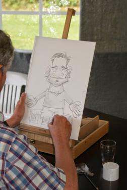 Leuk voor uw feest: laat karikaturen tekenen!
