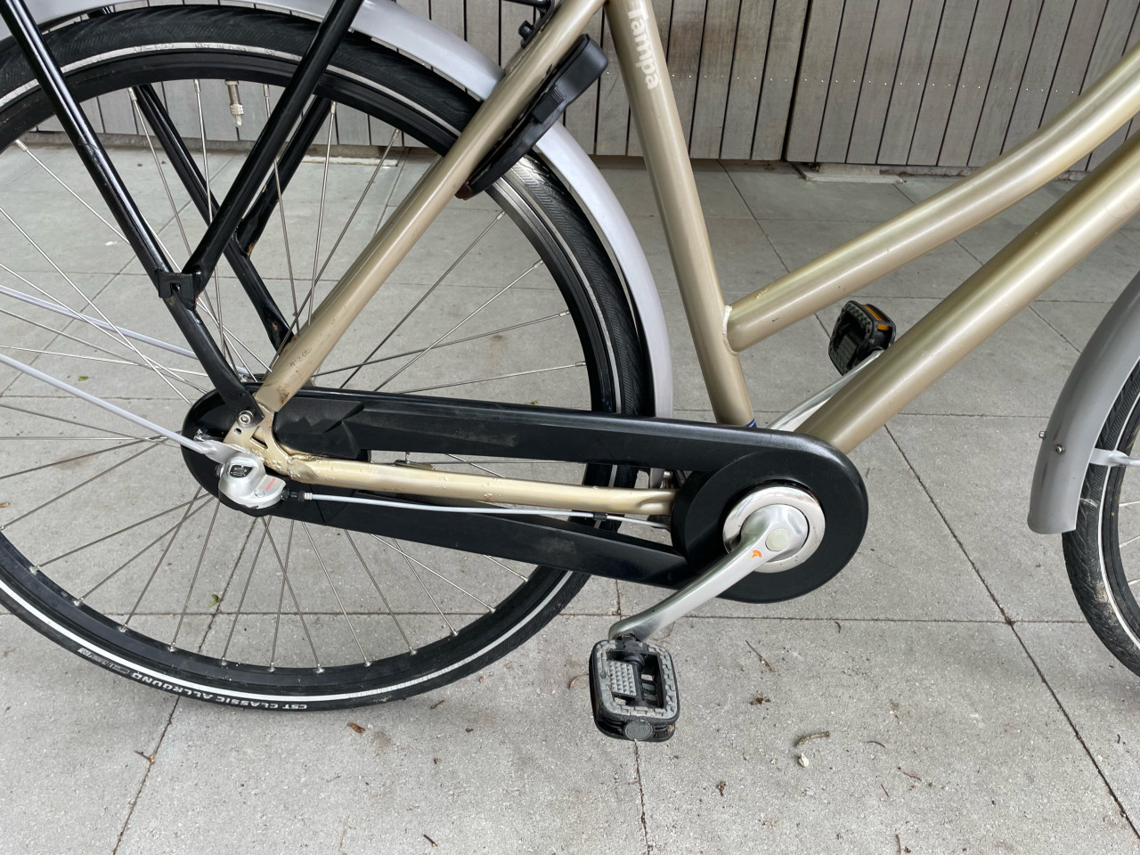 Damesfiets.