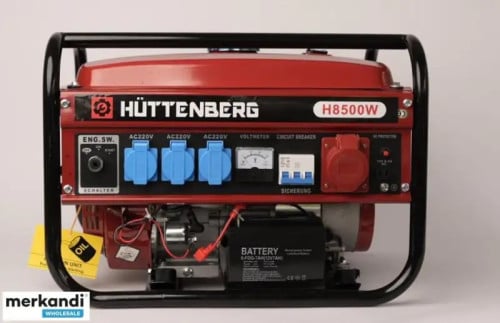 GENERATOR H8500W:  MET ELEKRIESCHE START-