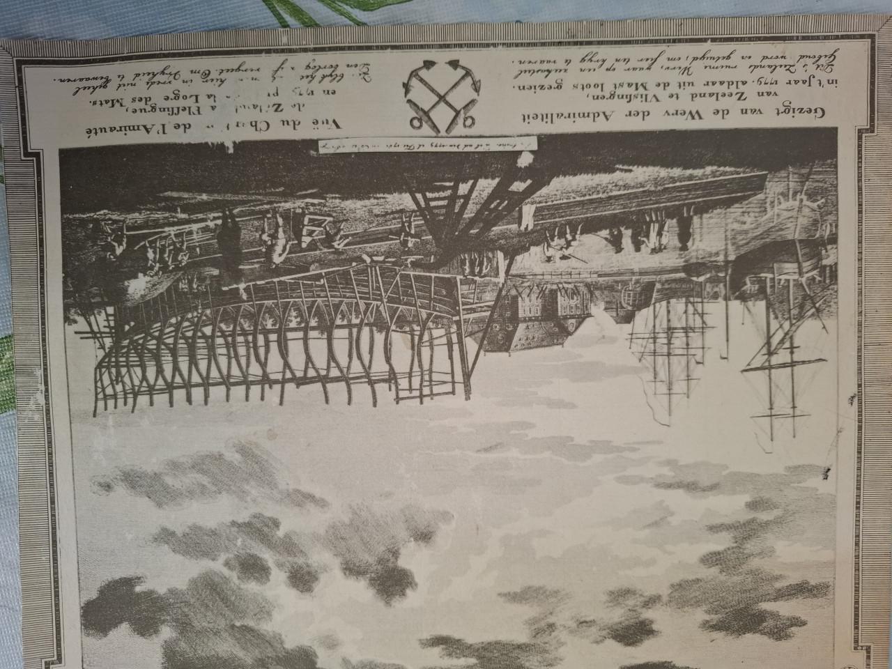 Gezicht van de werf  admiraliteid vlissingen