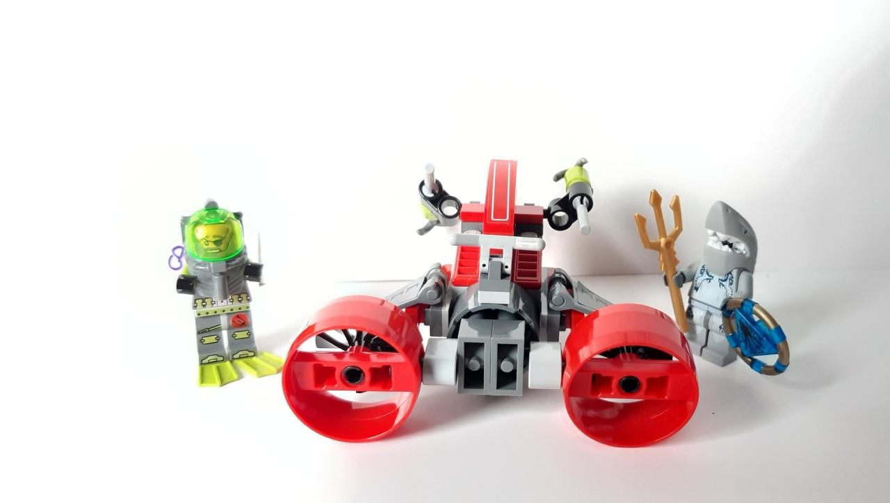 LEGO Atlantis 8057: Slag bij het scheepswrak 2 figuren