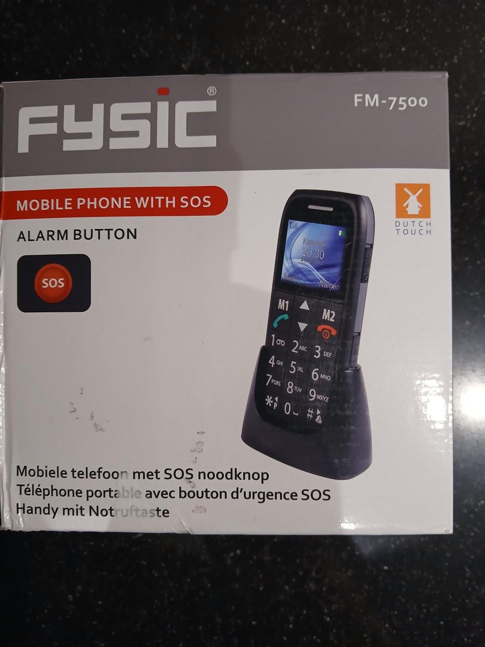 Seniorentelefoon, mobiele telefoon Fysic FM-7500