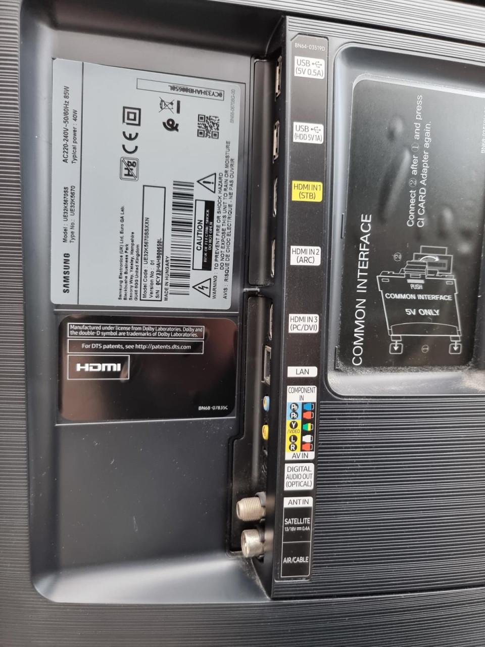 Samsung UE32K5670SS – Smart TV 32"